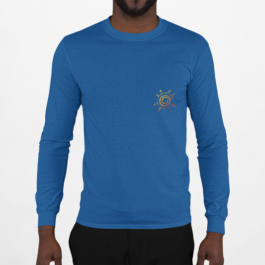 Anime-Inspired Long Sleeve Tee, Casual Wear, Graphic Tee, Unisex Shirt, Perfect Gift, Everyday Style