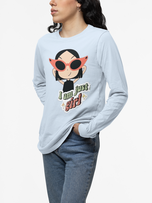 Unisex Long Sleeve Tee, Casual Graphic Shirt, Gift for Her, Feminist Fashion, Trendy Apparel, Everyday Wear