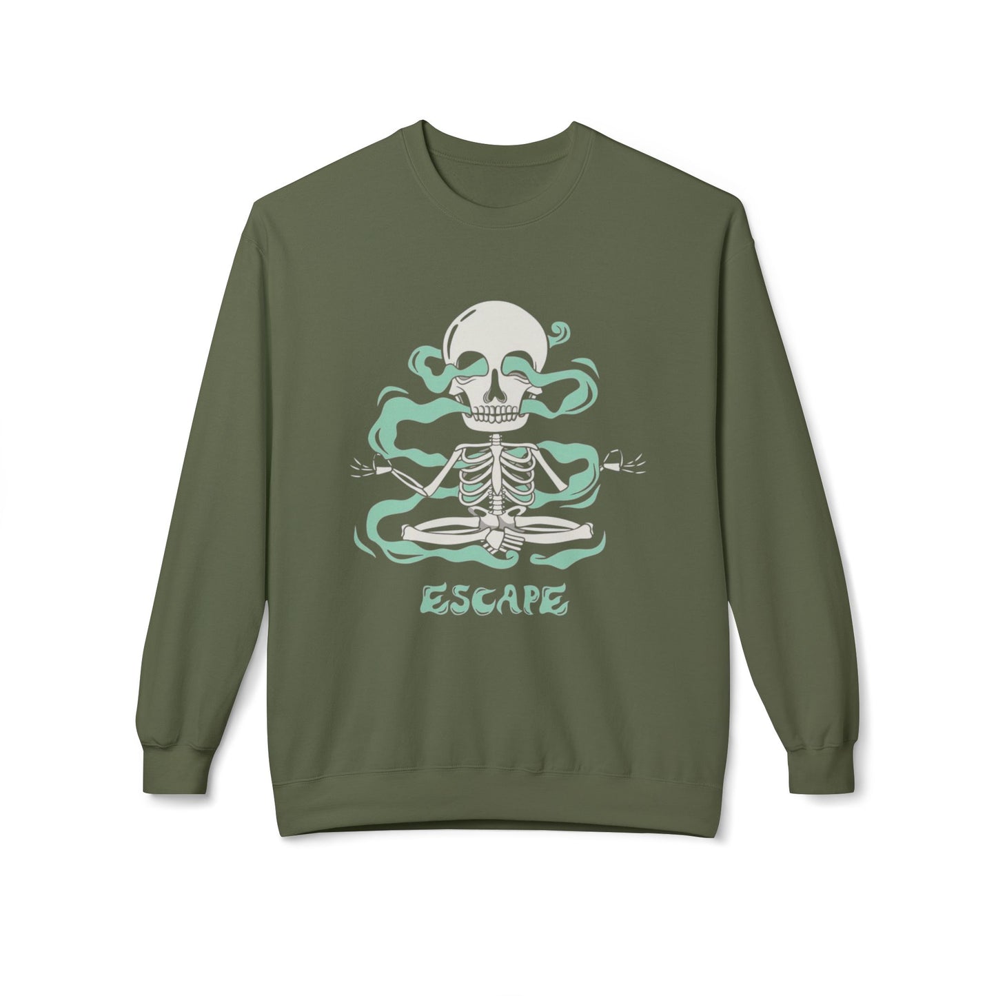 Escape The Ordinary Sweatshirt, Cozy Crewneck for Relaxation, Ideal for Gift or Casual Wear, Perfect for Fall and Winter