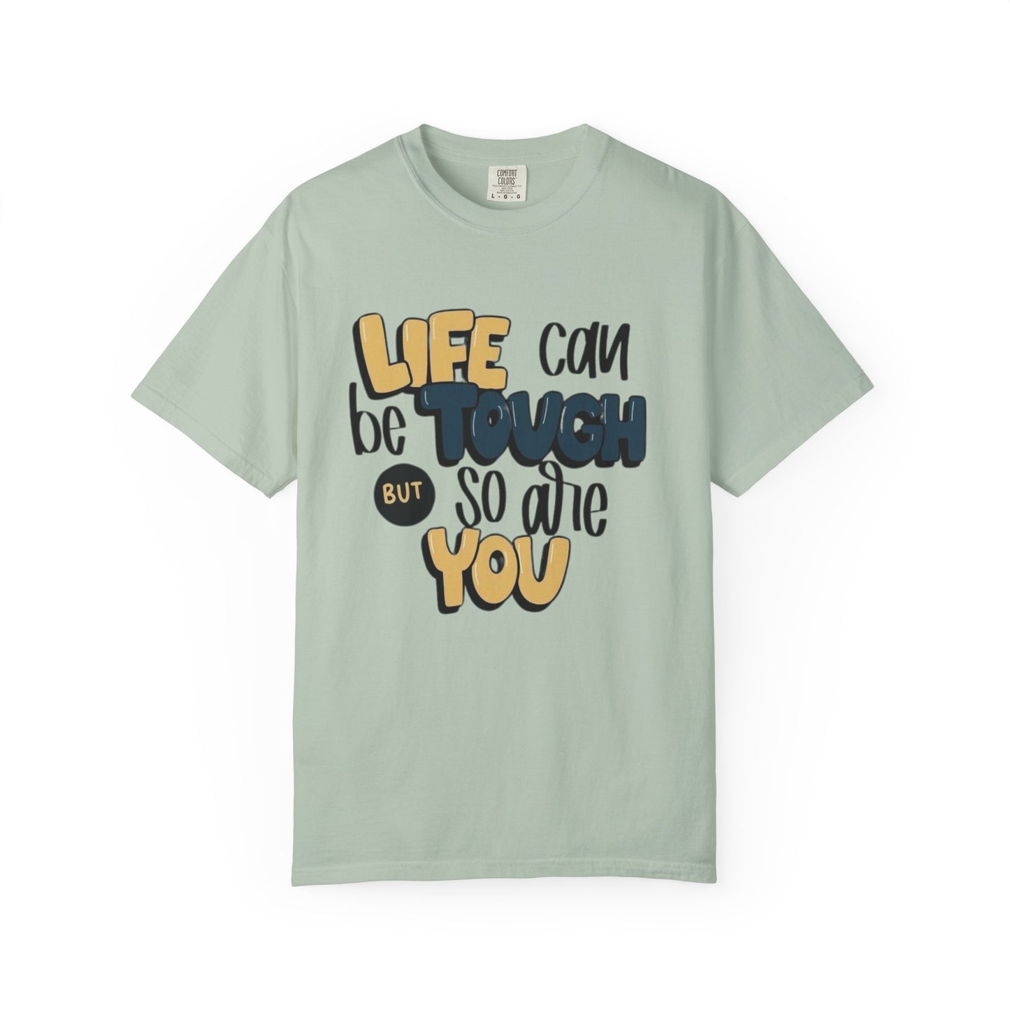 Inspirational Unisex T-Shirt - Life Can Be Tough But So Are You, Motivational Tee, Gift for Friends, Casual Wear, Self-Care Quote [...]