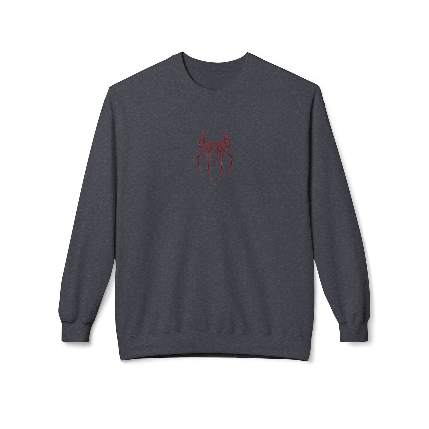 Marvel Spider Graphic Crewneck Sweatshirt, Unisex Casual Wear, Gift for Fans, Cozy Layering, Perfect for Halloween, Comic Con