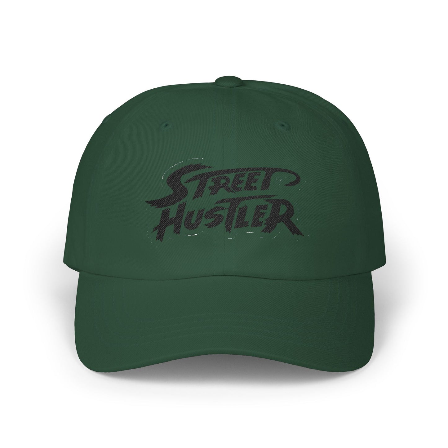 Street Hustler Classic Dad Cap, Casual Hat, Gift for Dads, Streetwear Accessories, Trendy Headwear