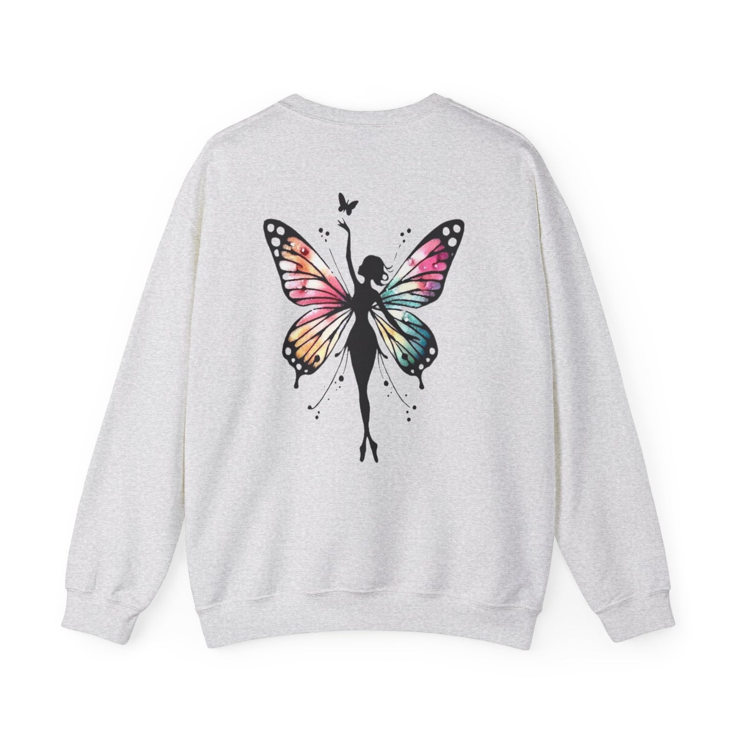 Butterfly Magic Unisex Crewneck Sweatshirt, Cozy Sweater, Gift for Her, Spring Fashion, Casual Outfit