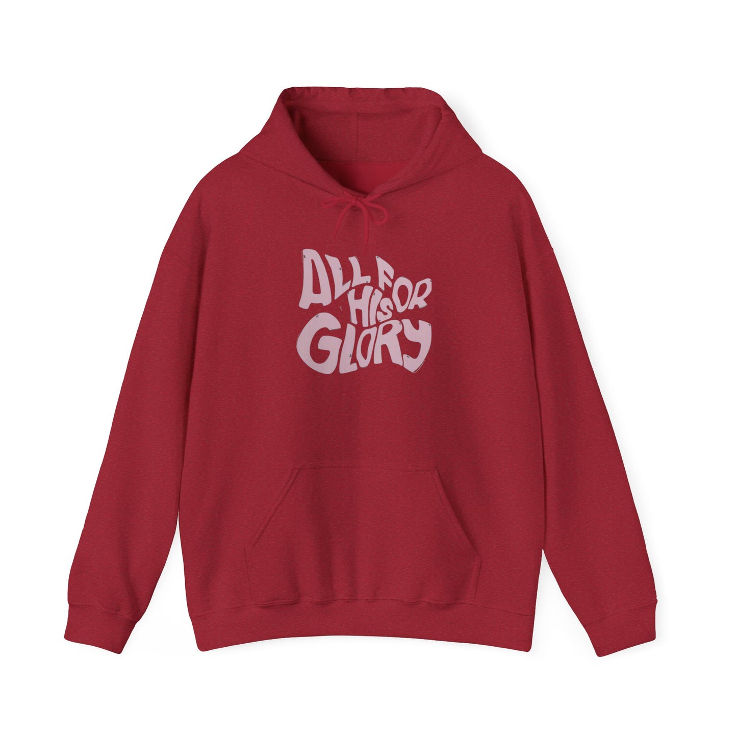 Unisex Heavy Blend™ Hooded Sweatshirt - ALL FOR HIS GLORY, Inspirational Hoodie, Motivational Sweatshirt, Gift for Him or Her, Cozy [...]