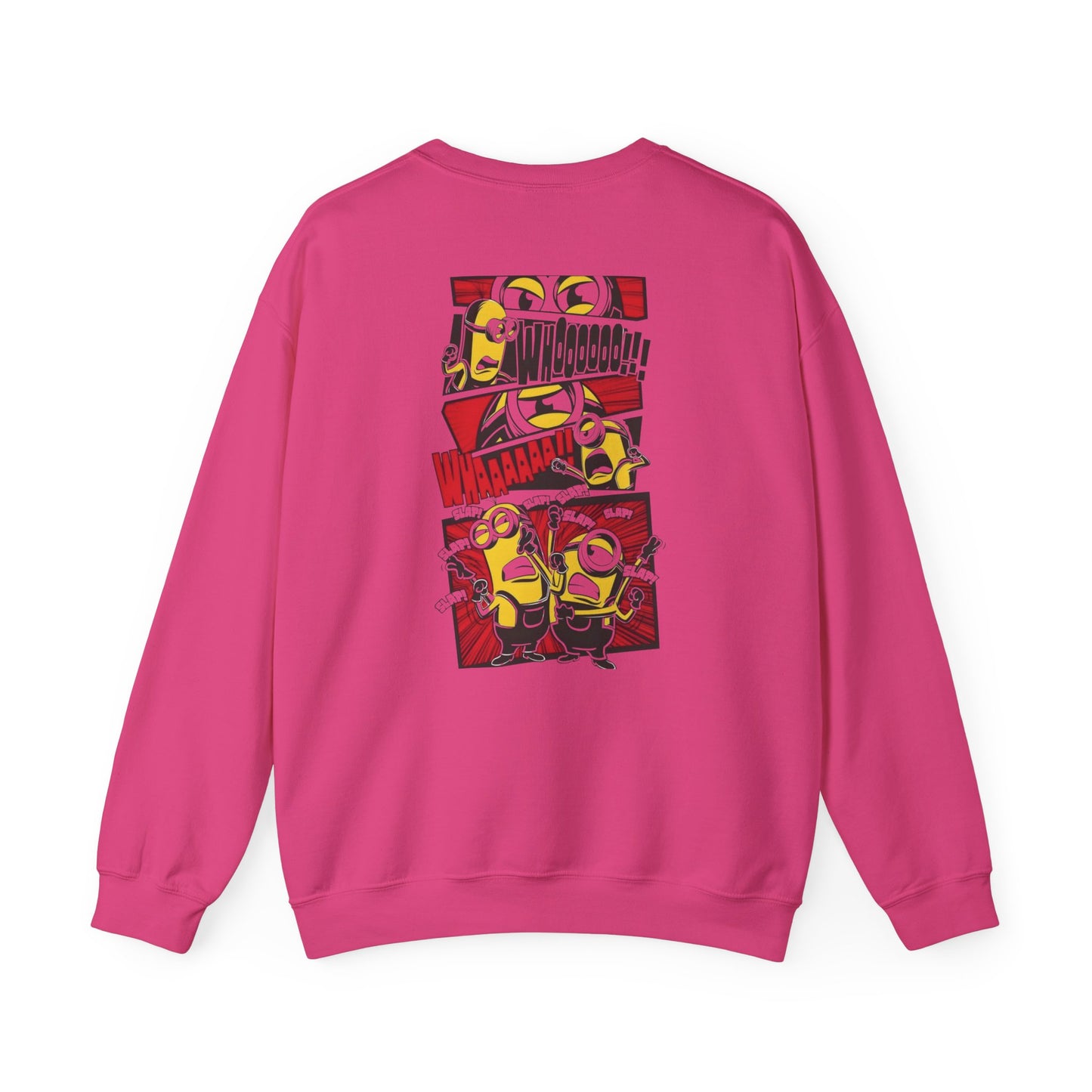 Playful Minions Sweatshirt, Unisex Crewneck, Cozy Gift for Kids, Movie Night Apparel, Cartoon Sweatshirt, Birthday Present