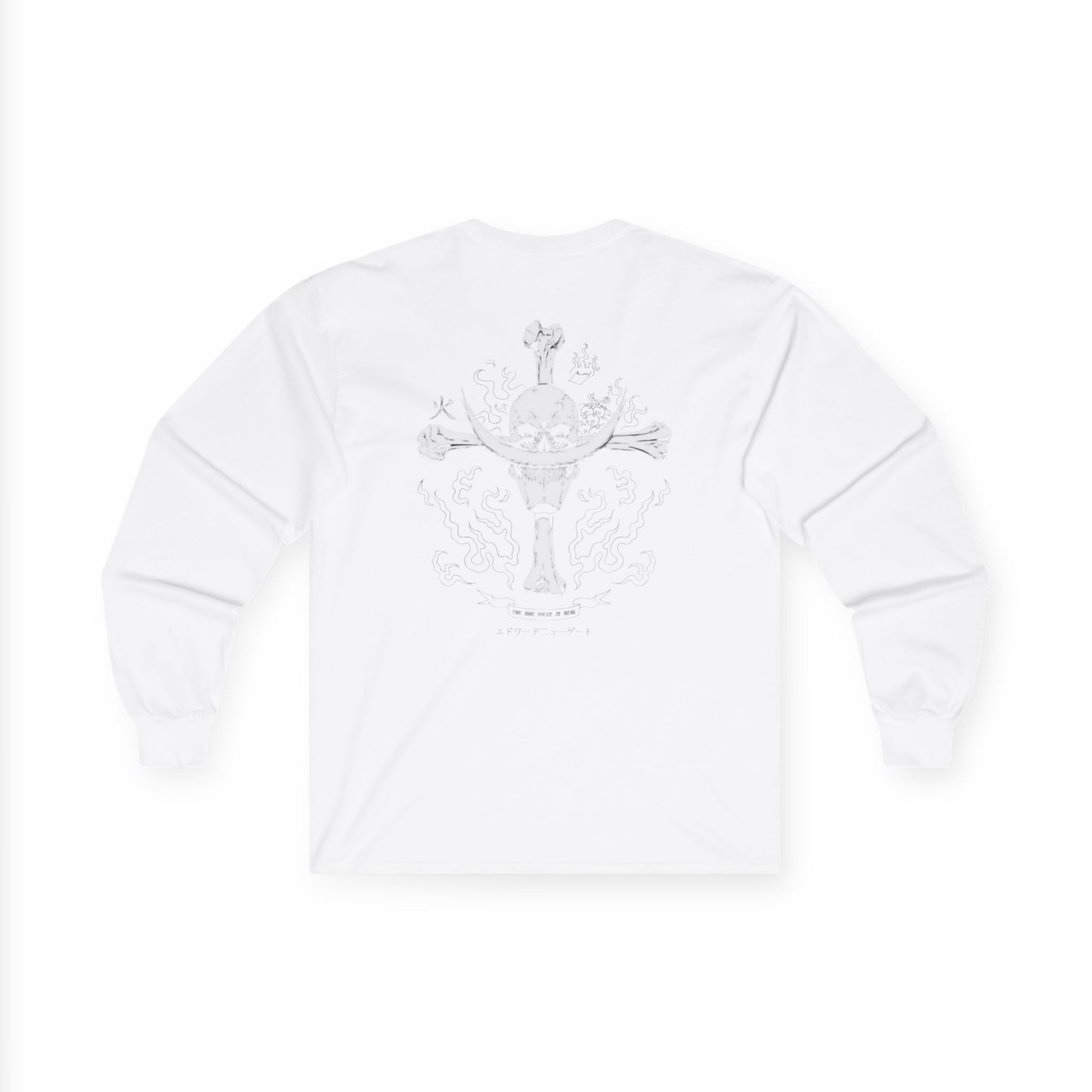 Stylish Long Sleeve Tee, One Piece Design, Unisex Shirt, Casual Wear, Gift for Anime Fans, Trendy Apparel, Everyday Comfort