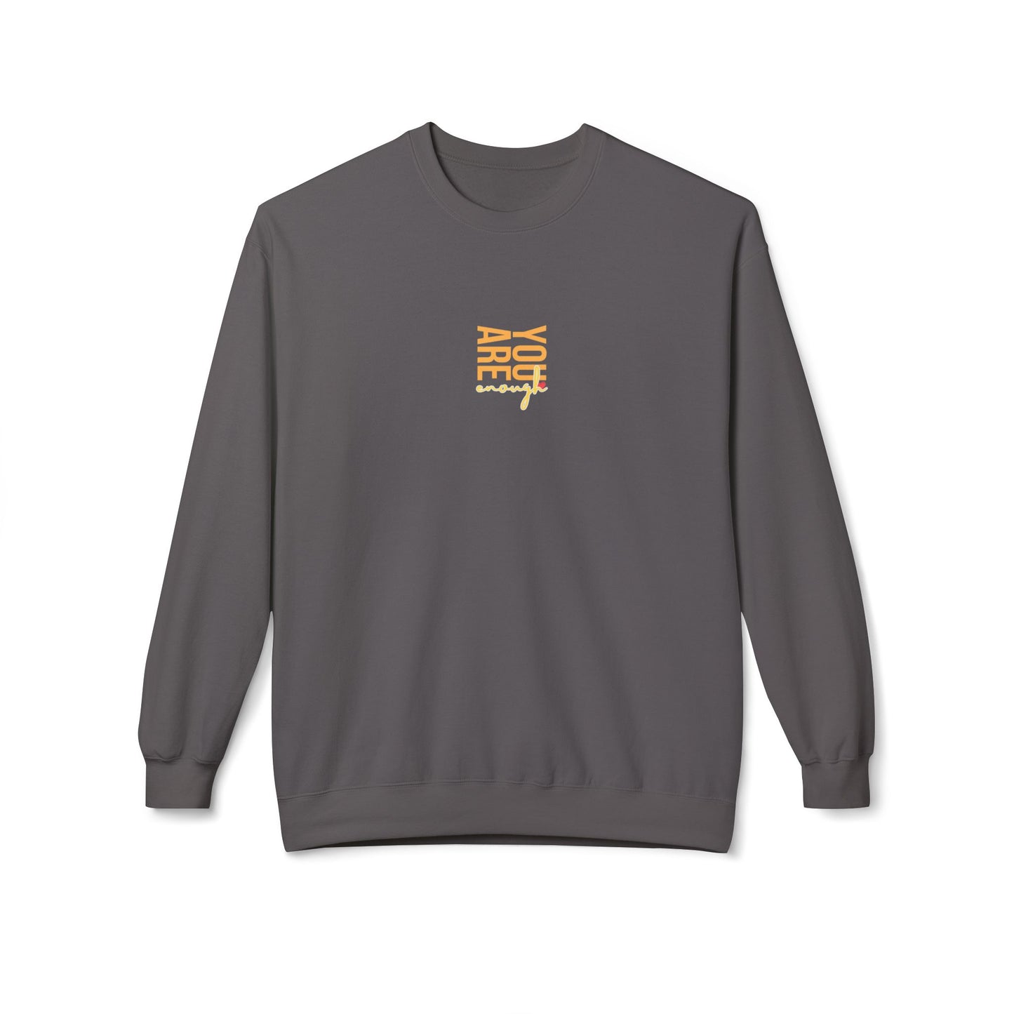 Black Blessed & Beautiful Fleece Sweatshirt, Unisex Crewneck, Cozy Gift, Comfort Wear, Festival Apparel, Positive Vibes