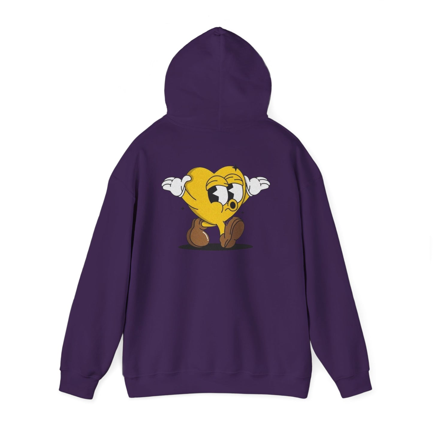 Grow With The Flow Hoodie - Unisex Heavy Blend™ Sweatshirt, Cozy Athleisure, Gift for Friends, Casual Wear, Unique Graphic Design