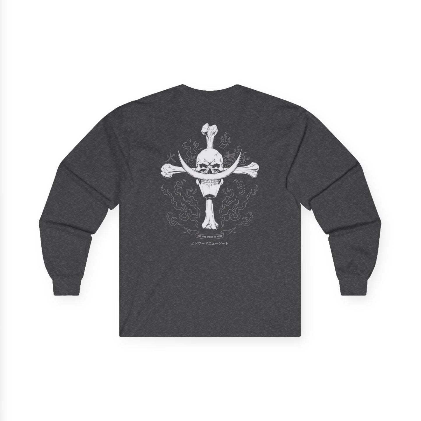Stylish Long Sleeve Tee, One Piece Design, Unisex Shirt, Casual Wear, Gift for Anime Fans, Trendy Apparel, Everyday Comfort