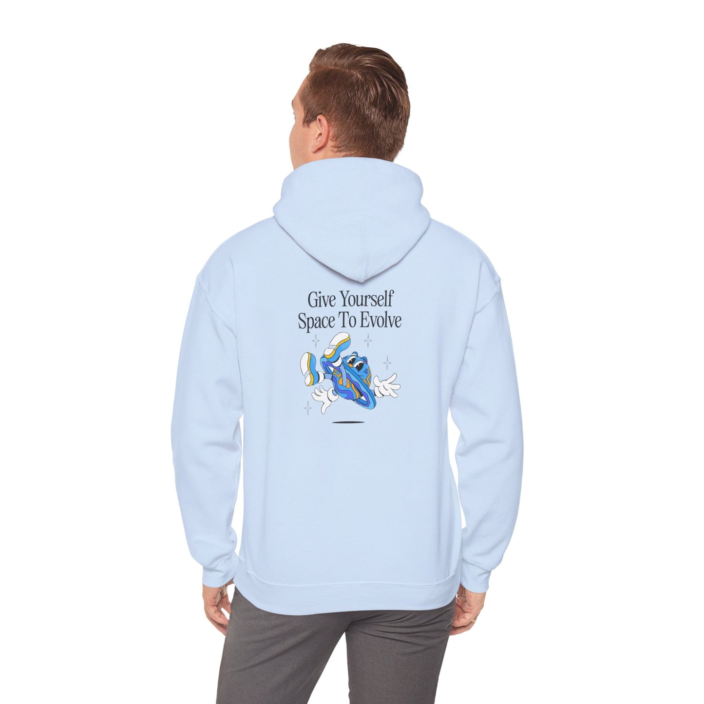 Unisex Motivational Hooded Sweatshirt, Cozy Gift, Workout Hoodie, Inspirational Wear, Self-Care Apparel, Everyday Comfort
