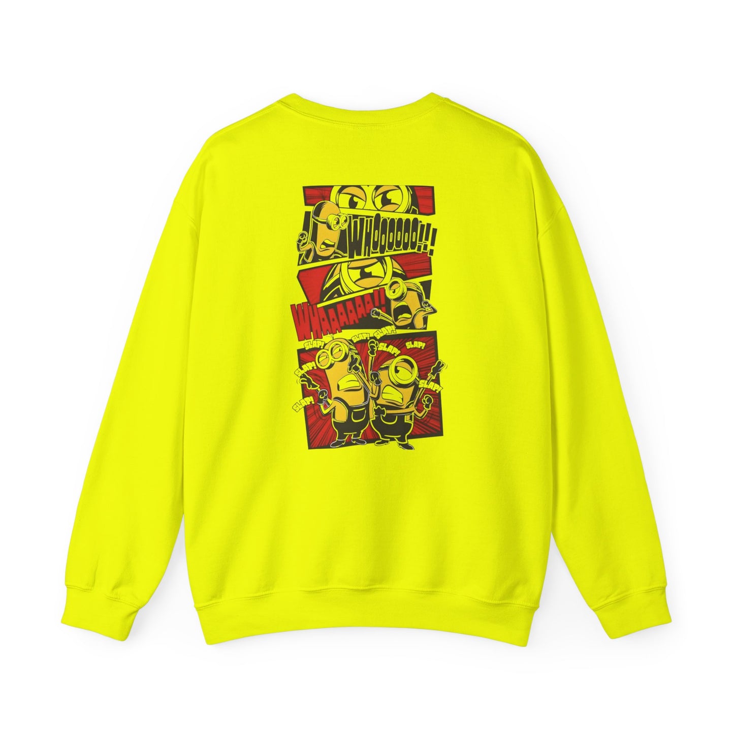 Playful Minions Sweatshirt, Unisex Crewneck, Cozy Gift for Kids, Movie Night Apparel, Cartoon Sweatshirt, Birthday Present