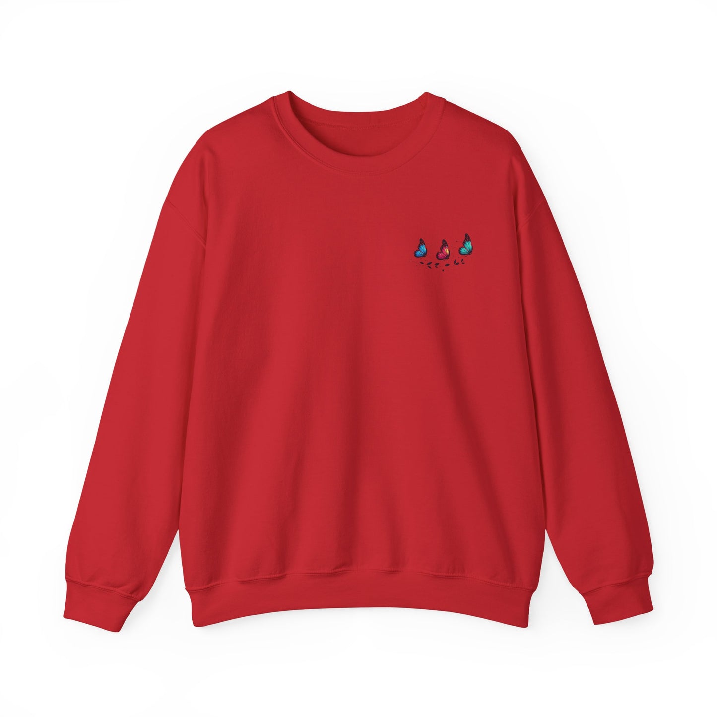 Butterfly Magic Unisex Crewneck Sweatshirt, Cozy Sweater, Gift for Her, Spring Fashion, Casual Outfit