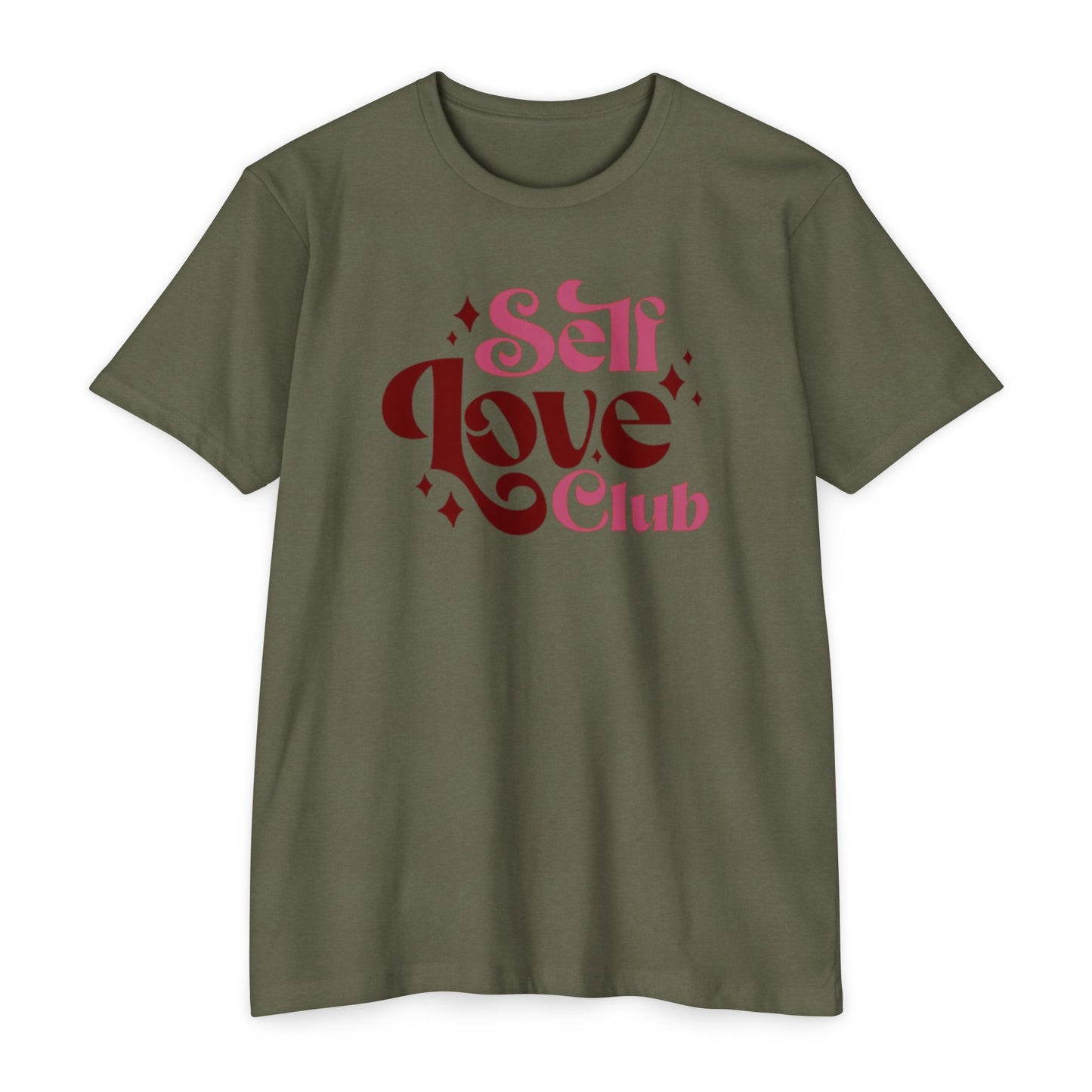 Self Love Club Unisex T-shirt | Positive Vibes, Self-Care Gift, Casual Wear, Eco-Friendly Fashion, Uplifting Apparel