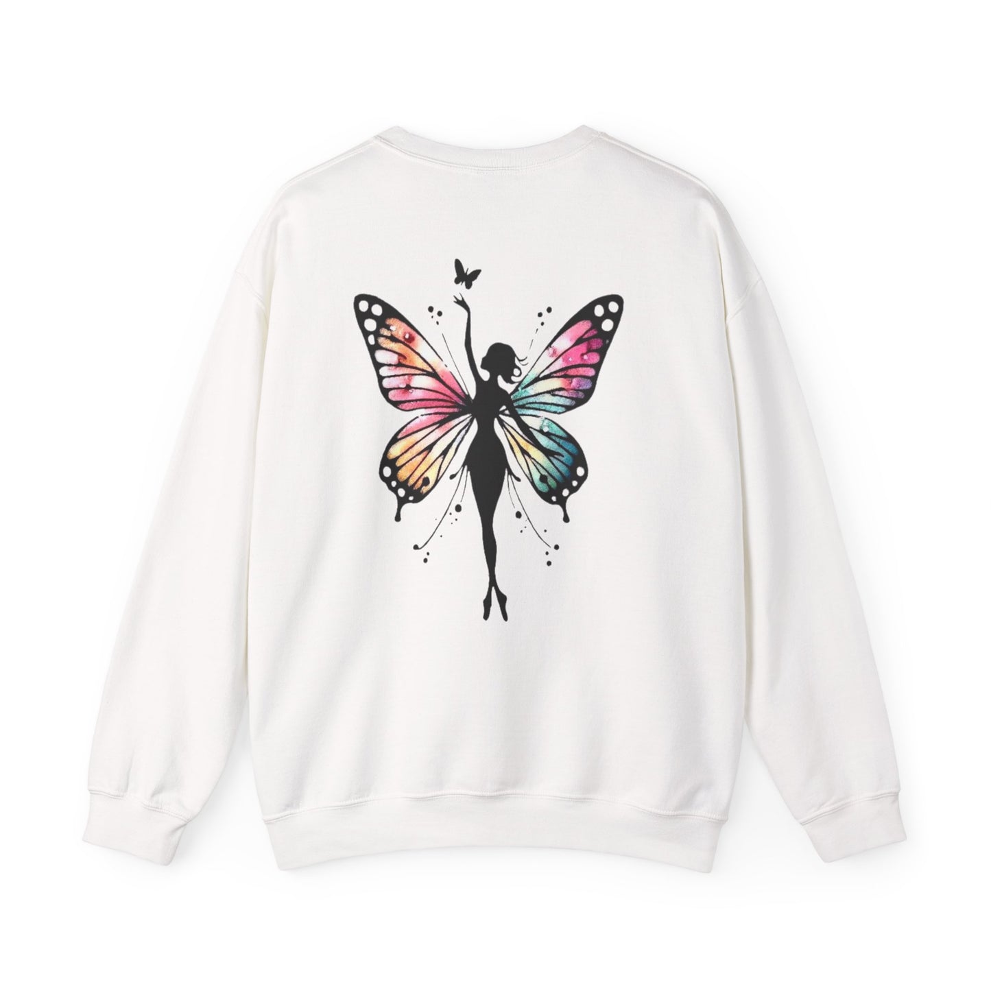 Butterfly Magic Unisex Crewneck Sweatshirt, Cozy Sweater, Gift for Her, Spring Fashion, Casual Outfit