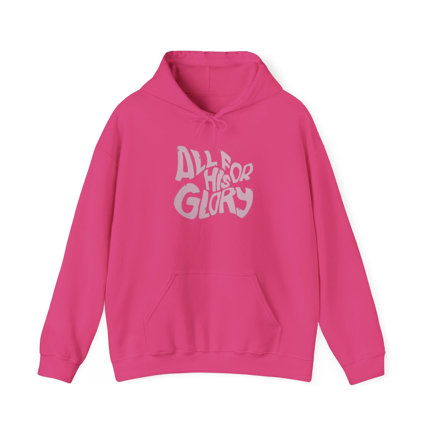 Unisex Heavy Blend™ Hooded Sweatshirt - ALL FOR HIS GLORY, Inspirational Hoodie, Motivational Sweatshirt, Gift for Him or Her, Cozy [...]