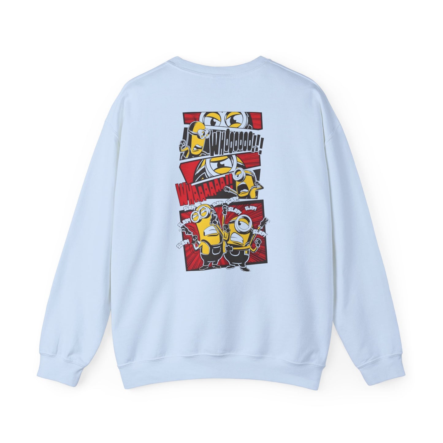 Playful Minions Sweatshirt, Unisex Crewneck, Cozy Gift for Kids, Movie Night Apparel, Cartoon Sweatshirt, Birthday Present