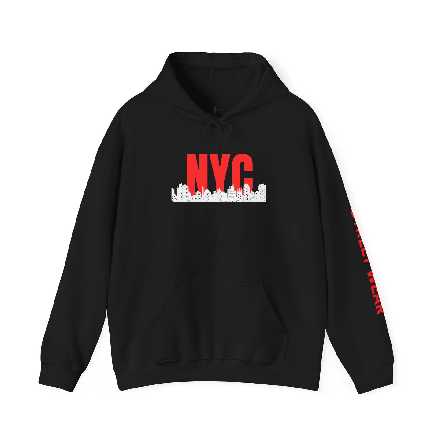 NYC Street Wear Hoodie, Unisex Heavy Blend Sweatshirt, New York Gift, Cozy Street Style, Fashion Statement, Urban Apparel