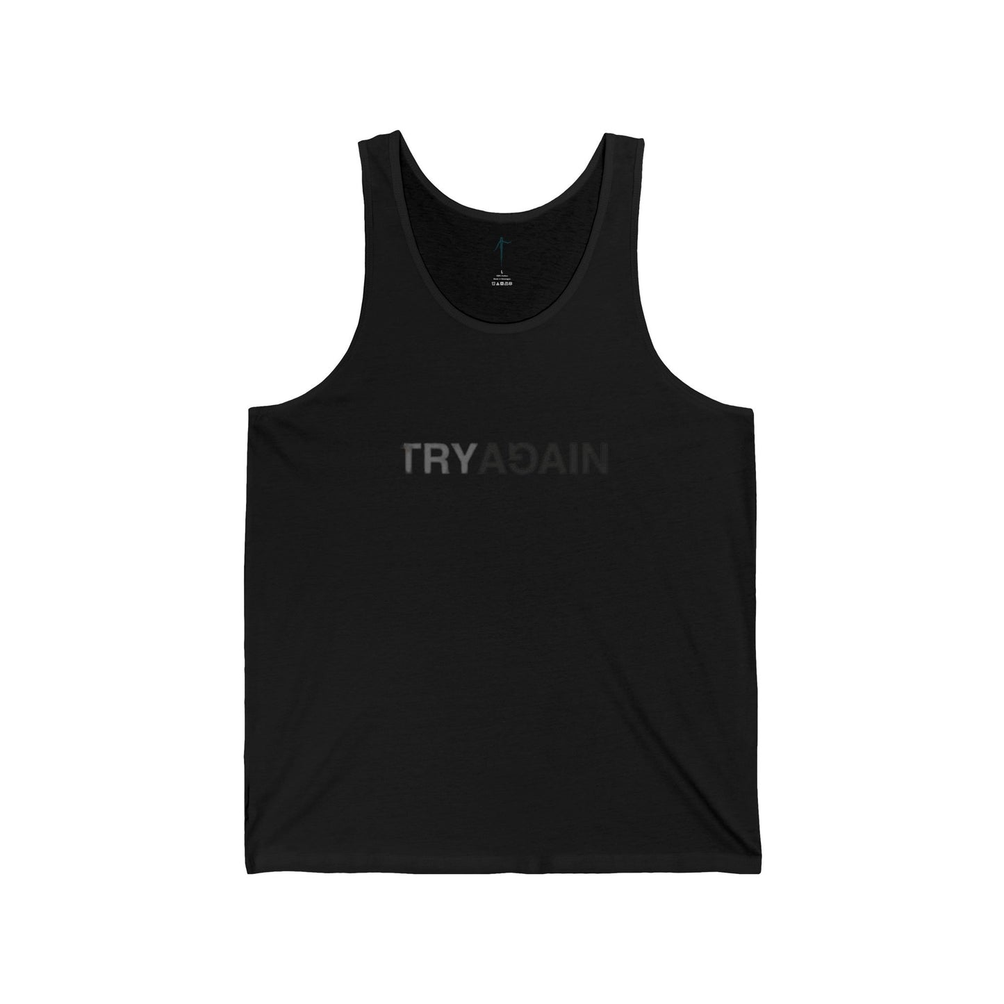 Motivational Unisex Jersey Tank - Perfect for Gym, Sports, Summer, Workout, Casual Style, Inspirational Apparel