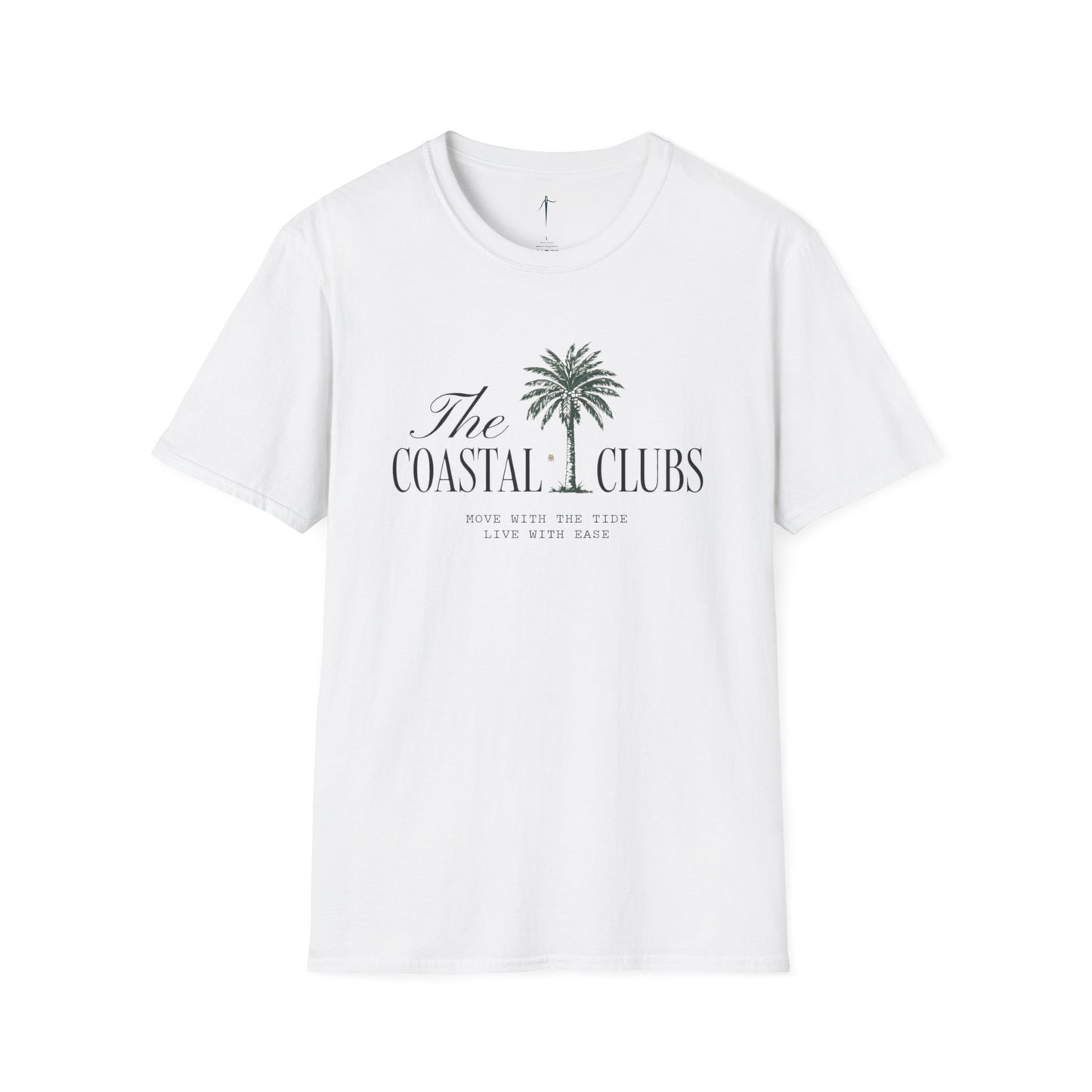 Coastal Clubs T-Shirt | Relaxed Beach Vibe | Perfect for Summer, Vacation, Gifts, Relaxation, Casual Wear