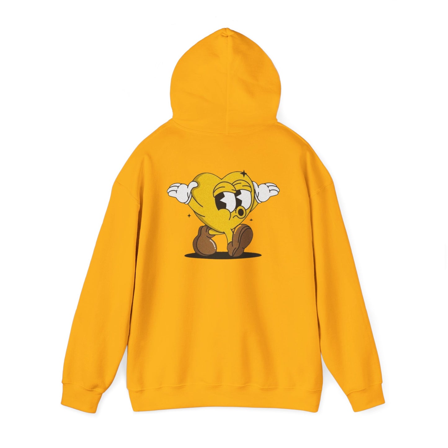 Grow With The Flow Hoodie - Unisex Heavy Blend™ Sweatshirt, Cozy Athleisure, Gift for Friends, Casual Wear, Unique Graphic Design
