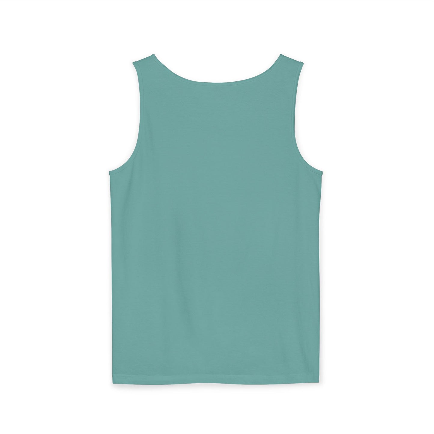 Garment-Dyed Tank Top, Relaxed Summer Tee, Beachwear, Casual Layering Piece, Unique Graphic Top, Gift for Him/Her