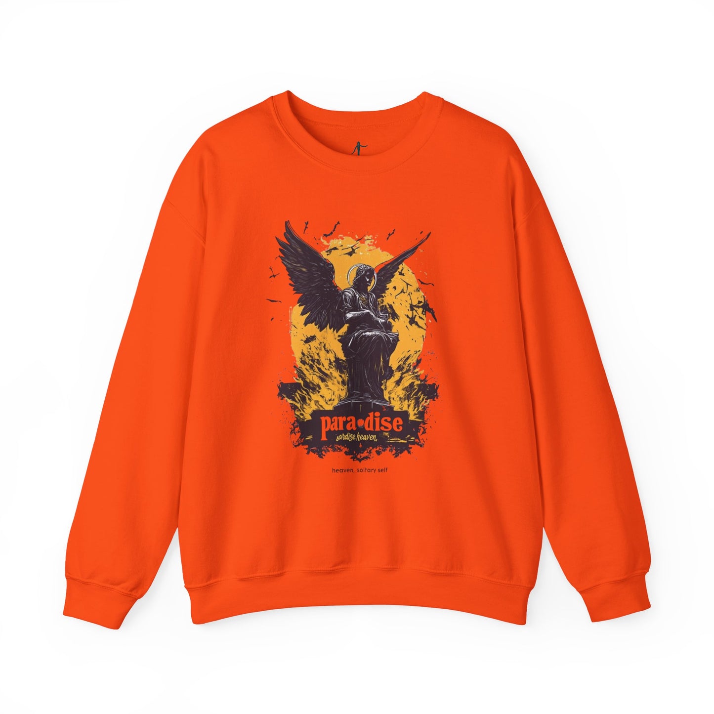 Paradise Angel Graphic Sweatshirt, Unisex Crewneck, Cozy Lounge Wear, Gift for Music Lovers, Casual Style Clothing
