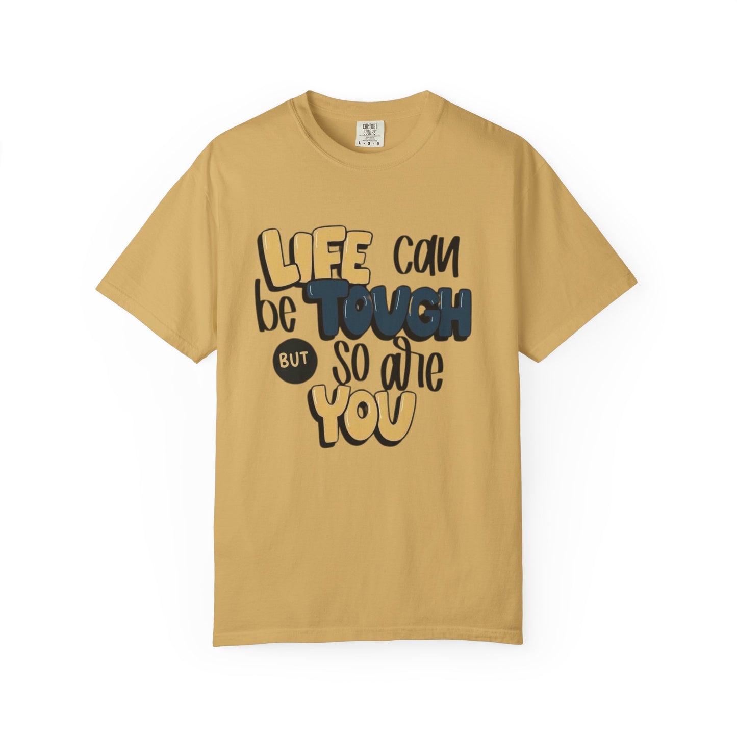 Inspirational Unisex T-Shirt - Life Can Be Tough But So Are You, Motivational Tee, Gift for Friends, Casual Wear, Self-Care Quote [...]