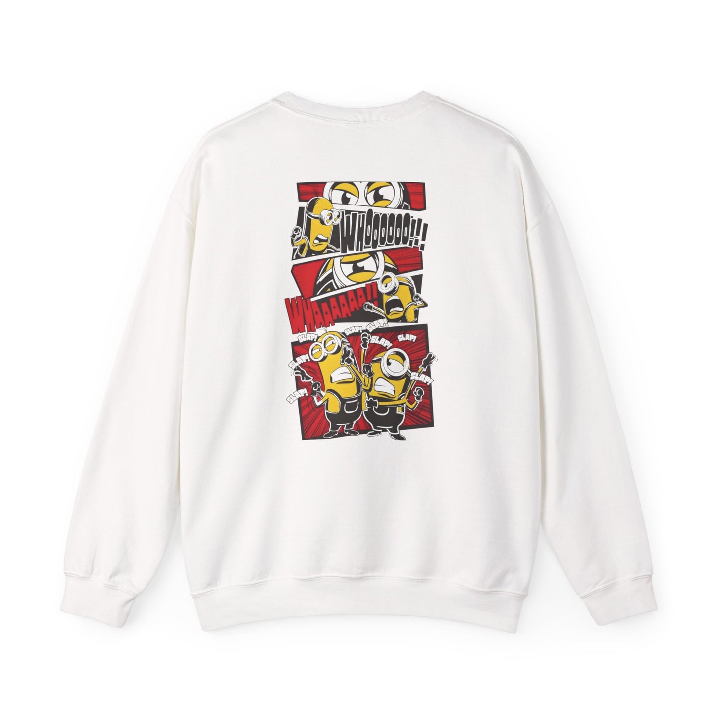 Playful Minions Sweatshirt, Unisex Crewneck, Cozy Gift for Kids, Movie Night Apparel, Cartoon Sweatshirt, Birthday Present