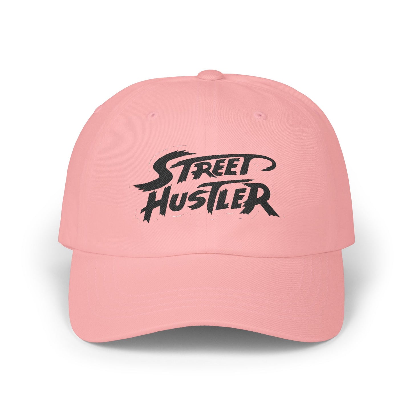 Street Hustler Classic Dad Cap, Casual Hat, Gift for Dads, Streetwear Accessories, Trendy Headwear