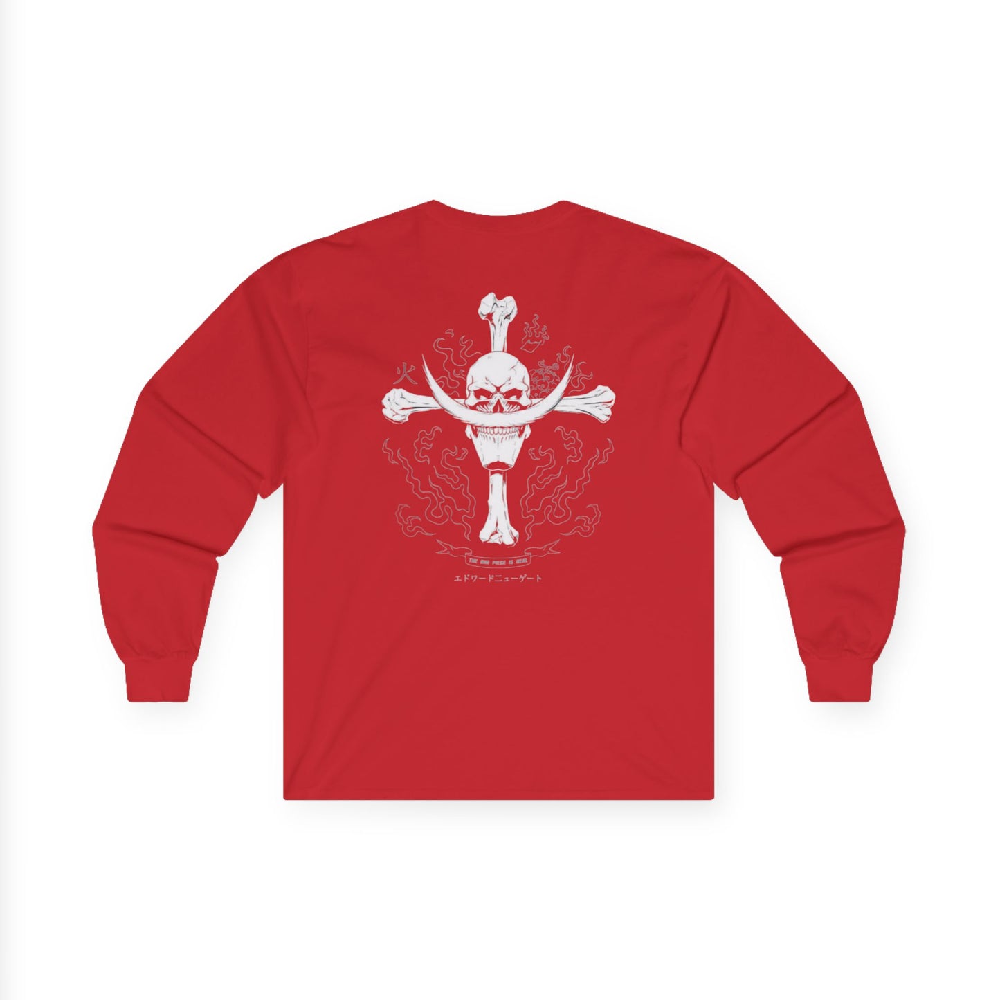 Stylish Long Sleeve Tee, One Piece Design, Unisex Shirt, Casual Wear, Gift for Anime Fans, Trendy Apparel, Everyday Comfort