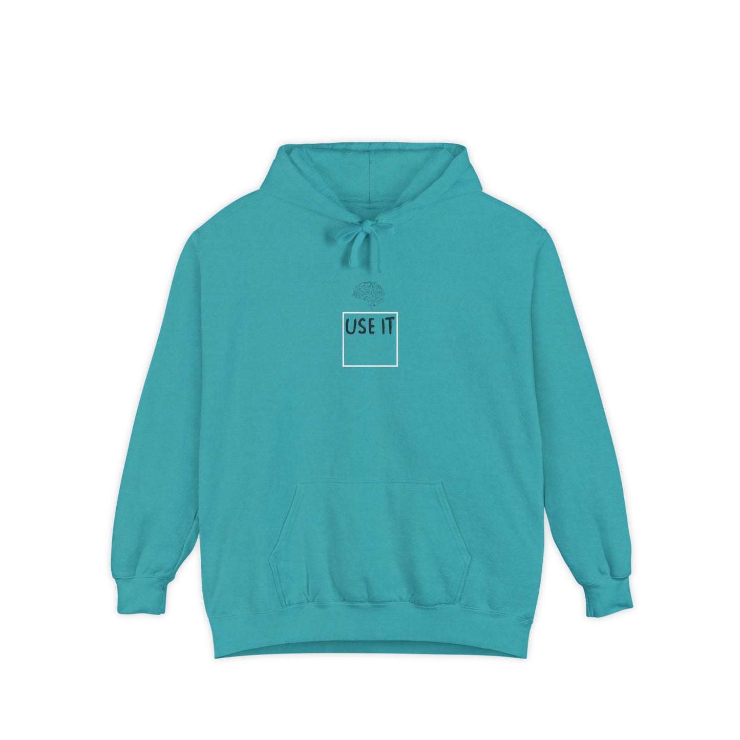 Creative Unisex Garment-Dyed Hoodie, Casual Wear, Unique Gift, Comfortable Sweatshirt, Inspirational Hoodie, Everyday Fashion