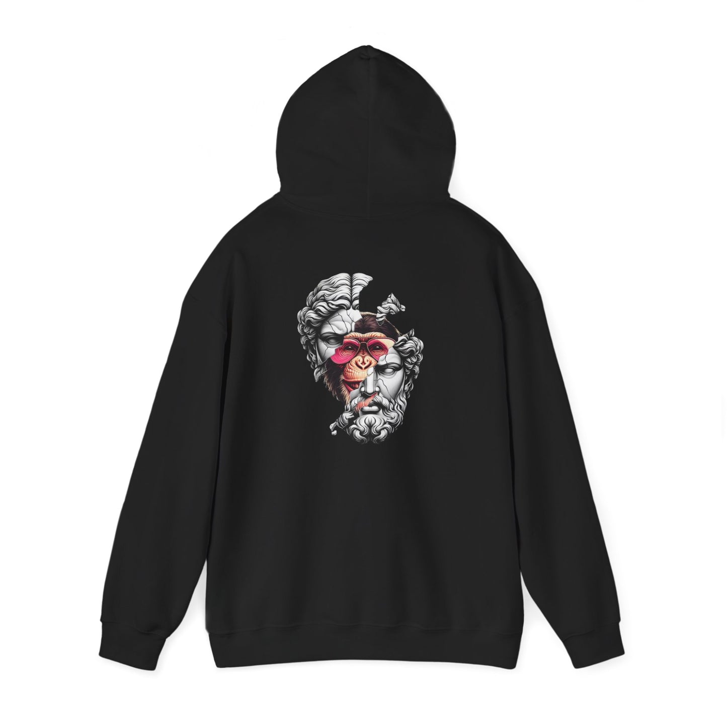 Reality Behind the Mask Sweatshirt | Unisex Heavy Blend™ Hoodie for Casual Wear, Pop Culture Apparel, Unique Gift, Statement Clothing