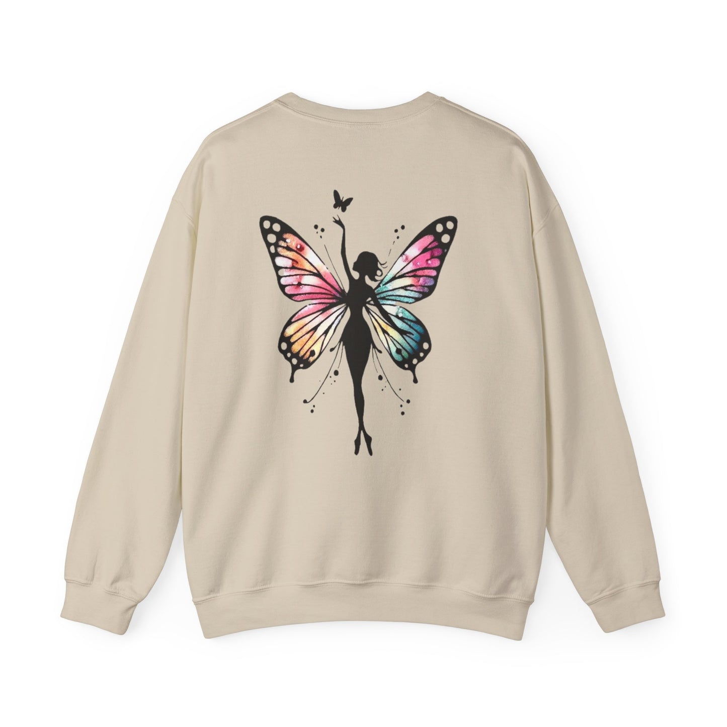 Butterfly Magic Unisex Crewneck Sweatshirt, Cozy Sweater, Gift for Her, Spring Fashion, Casual Outfit