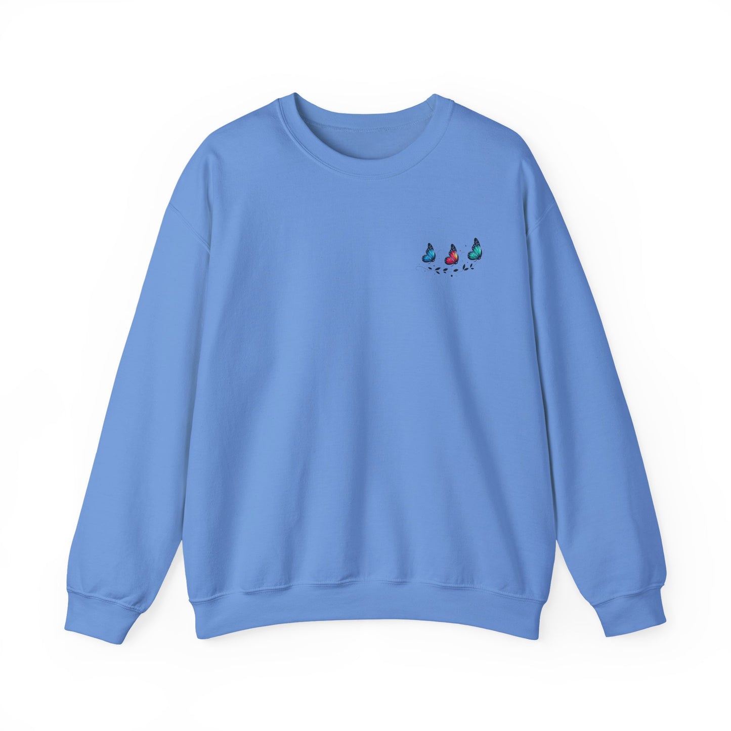 Butterfly Magic Unisex Crewneck Sweatshirt, Cozy Sweater, Gift for Her, Spring Fashion, Casual Outfit
