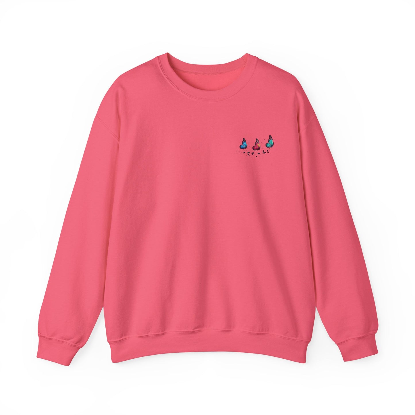 Butterfly Magic Unisex Crewneck Sweatshirt, Cozy Sweater, Gift for Her, Spring Fashion, Casual Outfit