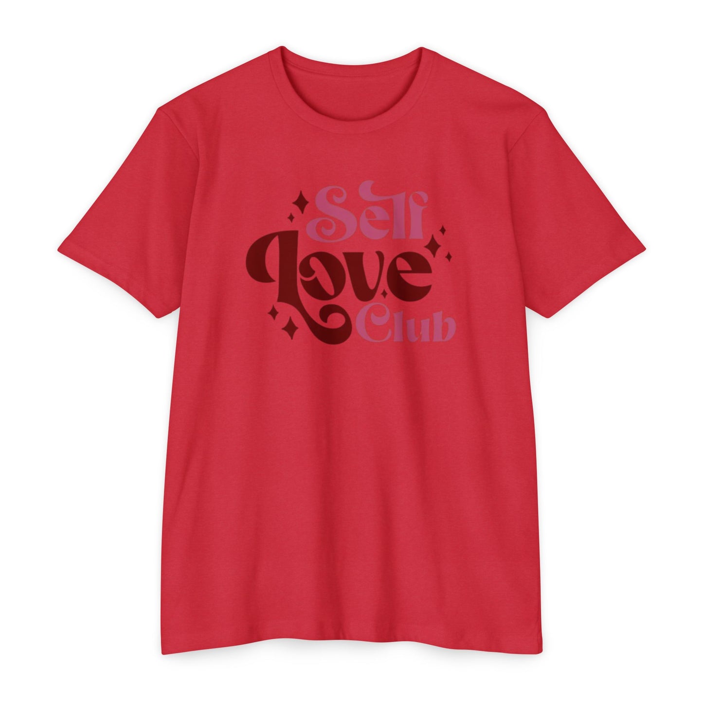 Self Love Club Unisex T-shirt | Positive Vibes, Self-Care Gift, Casual Wear, Eco-Friendly Fashion, Uplifting Apparel