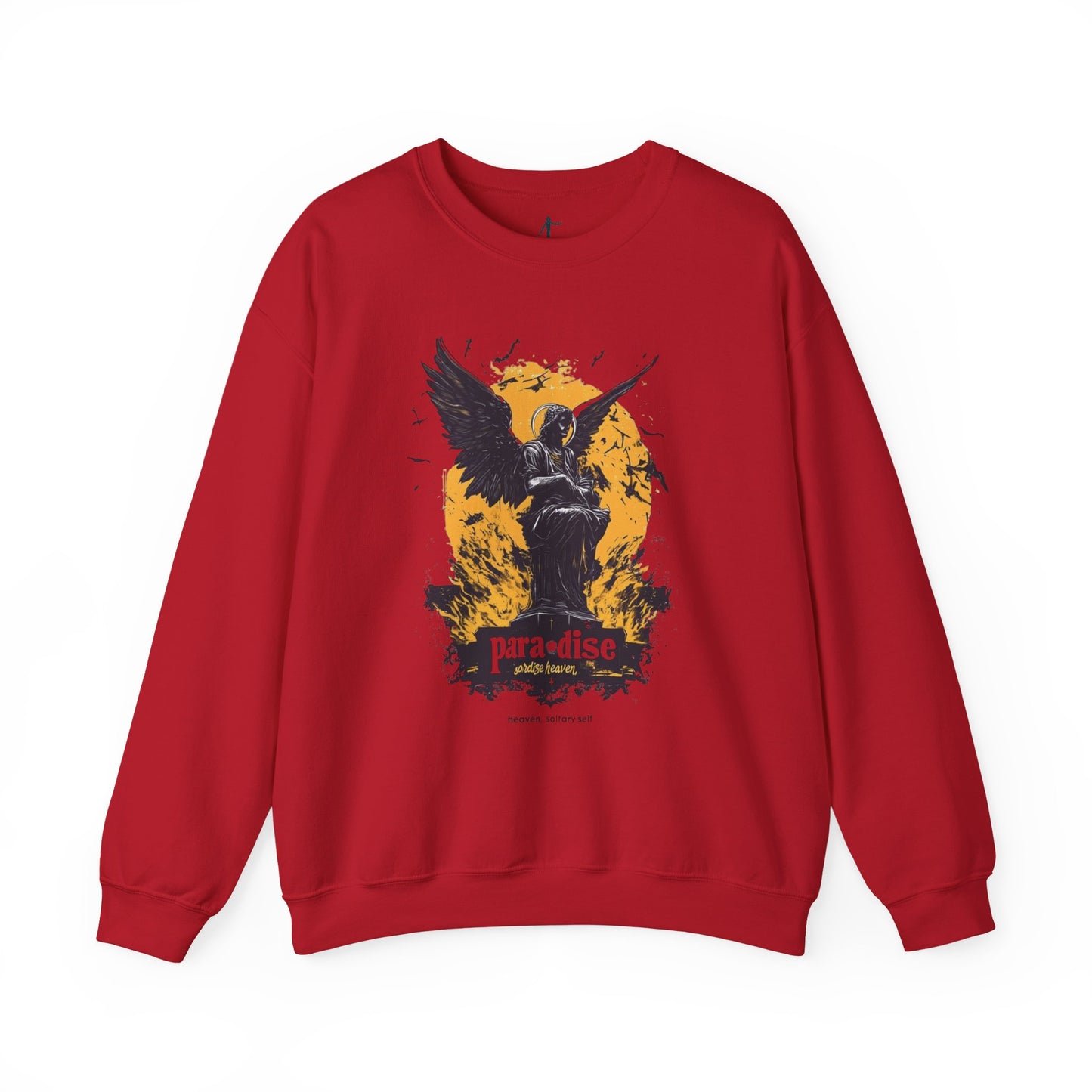 Paradise Angel Graphic Sweatshirt, Unisex Crewneck, Cozy Lounge Wear, Gift for Music Lovers, Casual Style Clothing