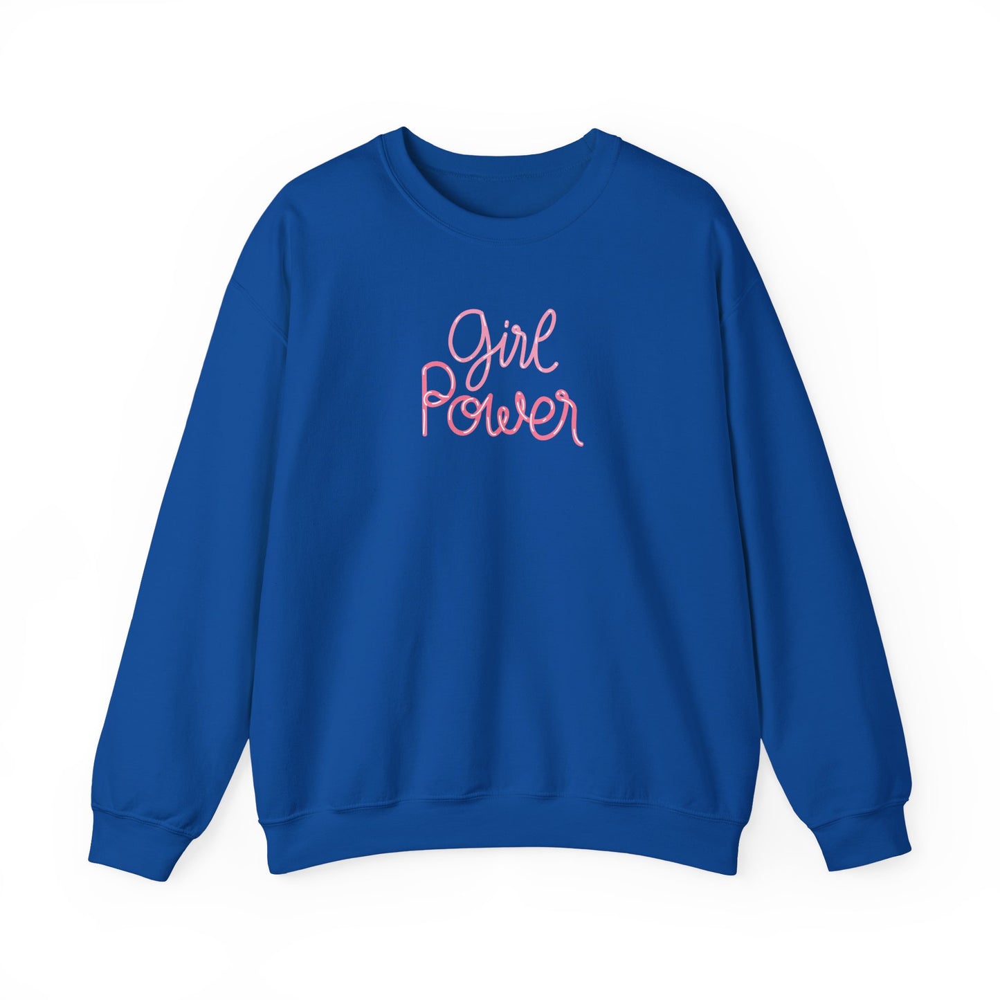 Empowering Girl Power Sweatshirt, Cozy Crewneck, Feminine Style, Gift for Her, Casual Fashion, Everyday Comfort