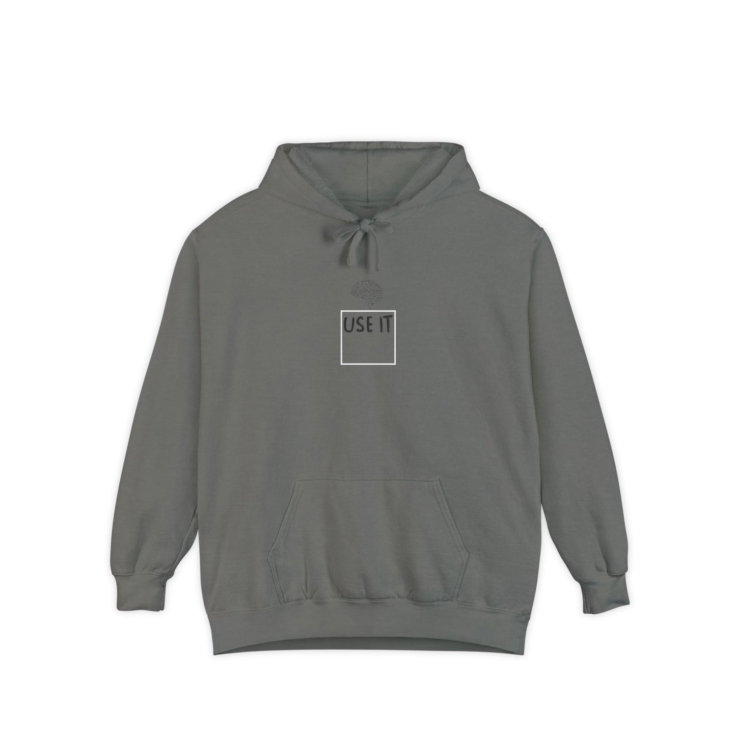 Creative Unisex Garment-Dyed Hoodie, Casual Wear, Unique Gift, Comfortable Sweatshirt, Inspirational Hoodie, Everyday Fashion