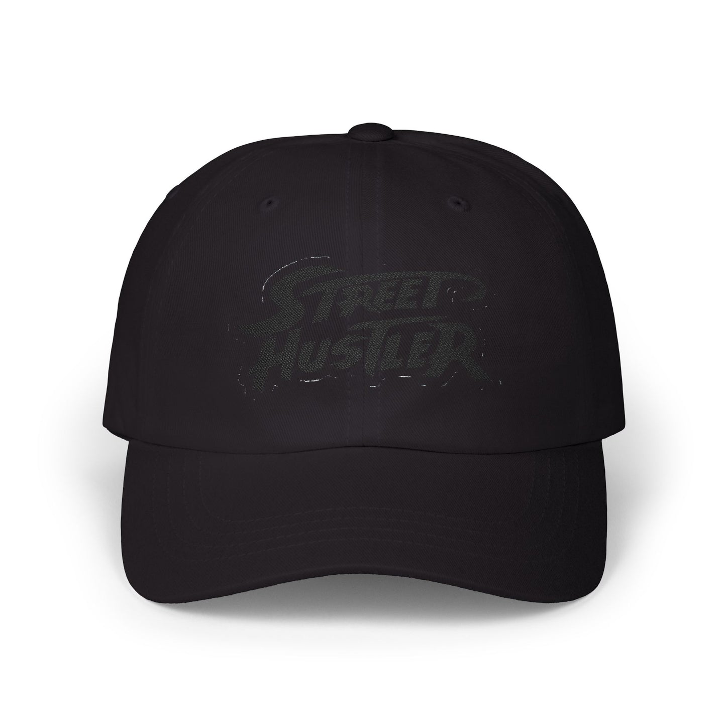 Street Hustler Classic Dad Cap, Casual Hat, Gift for Dads, Streetwear Accessories, Trendy Headwear