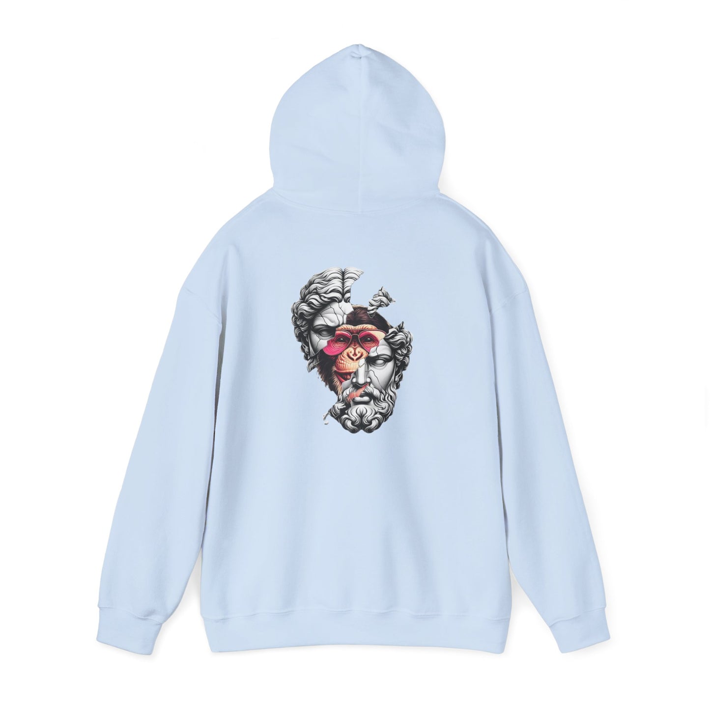 Reality Behind the Mask Sweatshirt | Unisex Heavy Blend™ Hoodie for Casual Wear, Pop Culture Apparel, Unique Gift, Statement Clothing