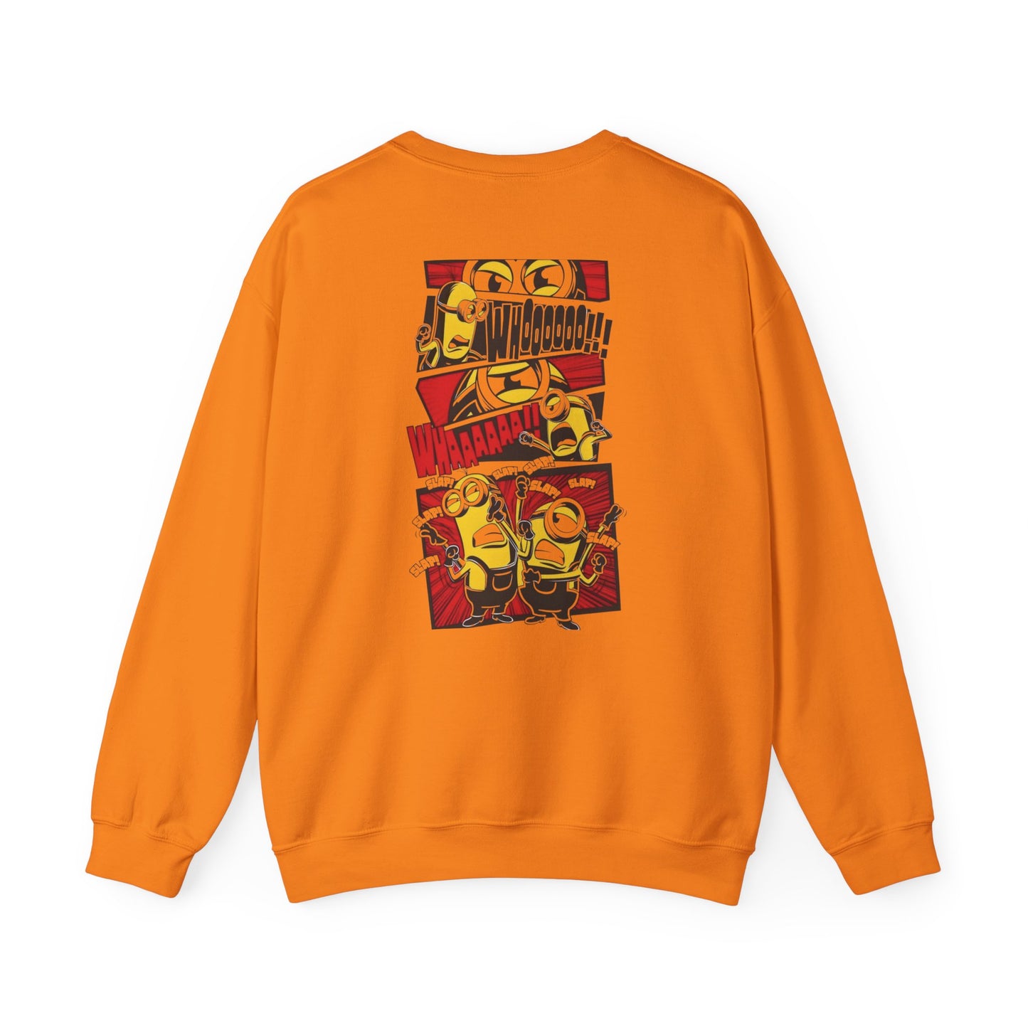 Playful Minions Sweatshirt, Unisex Crewneck, Cozy Gift for Kids, Movie Night Apparel, Cartoon Sweatshirt, Birthday Present