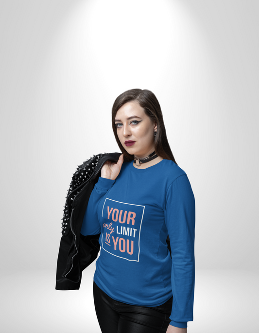 Inspirational Long Sleeve Tee - Motivational Shirt for Personal Growth, Unisex Cotton T-Shirt, Gift for Friends, Positive Affirmation Wear